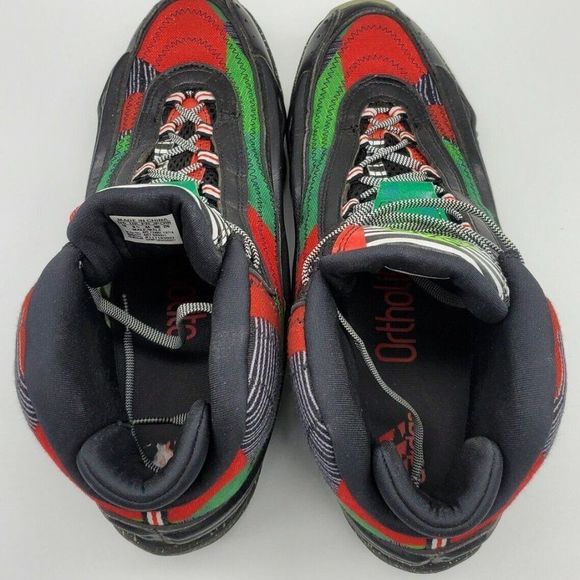 ❌SOLD❌ Adidas Crazy 2 Christmas 2014 Colorful Sneakers Low Top Shoes Size 10/US - Picture 3 of 8